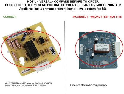GLOB PRO SOLUTIONS AP6329557 PS12349580 EAP12349580 PD00042273 CKD3757 Control Board