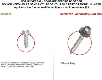 GLOB PRO SOLUTIONS AP6010486 PS11743667 CKD5734 Screw