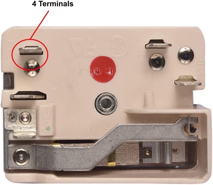 GLOB PRO SOLUTIONS WPW10244639 CKD2385 Range Surface Element Switch 2" ½ Length Approx. Replacement for and compatible with Whirlpool Maytag Heavy DUTY