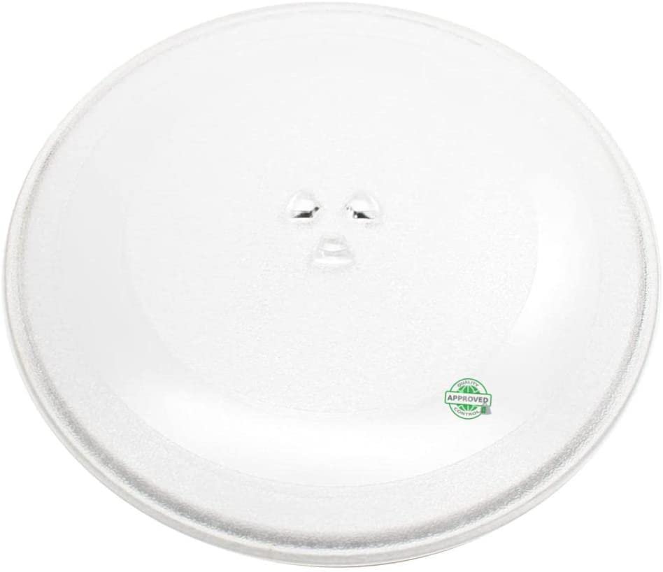 GLOB PRO SOLUTIONS 3390W1A019C 1206418 3390W1A019B CKD2760 Glass Tray Compatible with Amana, GE, Kenmore LG