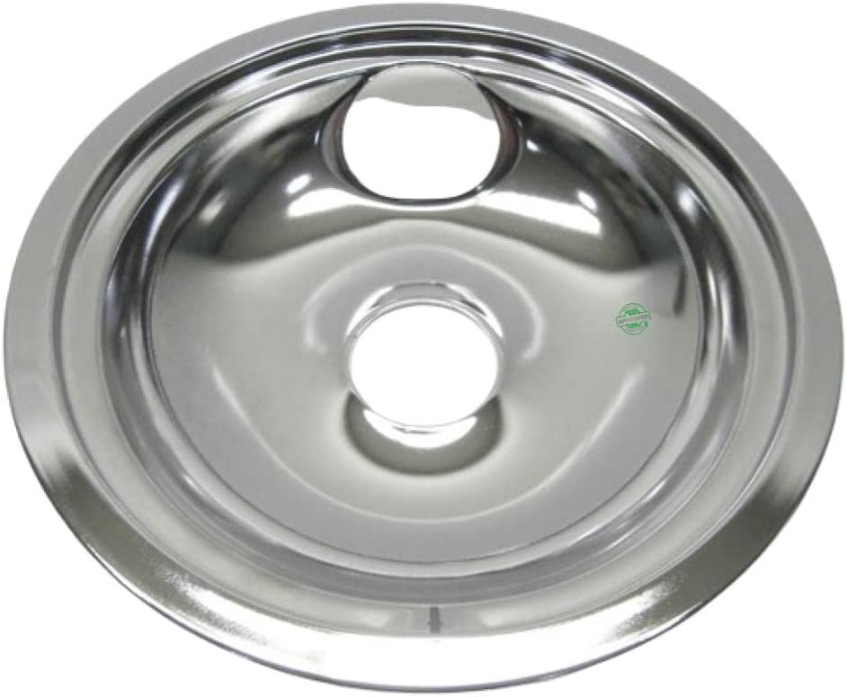 GLOB PRO SOLUTIONS WB31M16 CKD1809 Range Burner Bowl 8" Length Approx. Replacement for and compatible with General Electric Hotpoint Heavy DUTY