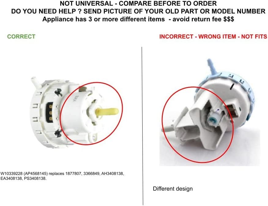 GLOB PRO SOLUTIONS 1877807 CKD3085 Pressure Switch