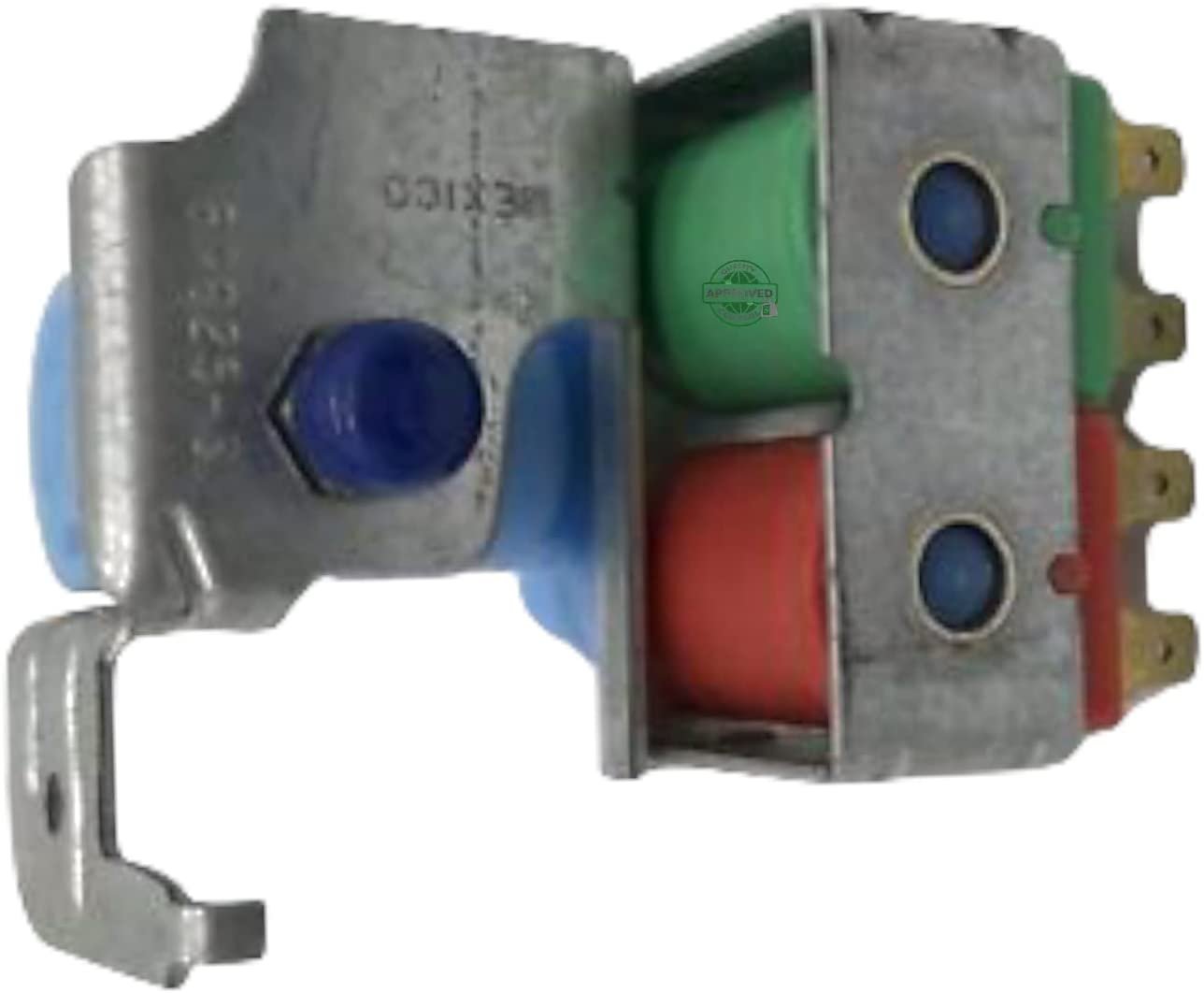 GlobPro 56595-1 56595-3 61001021 69353886 Fridge Dual Water Valve Kit 4" ¼ length Approx. Replacement for and compatible with Maytag Admiral Jenn-Air Magic Chef Heavy DUTY