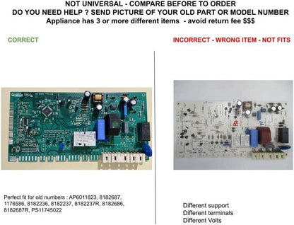 GLOB PRO SOLUTIONS WP8182687 CKD3451 Main Control Board