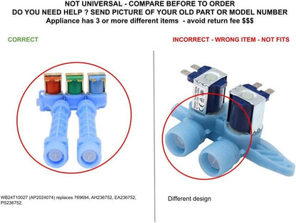 GLOB PRO SOLUTIONS 134371220 CKD5051 Water Inlet Valve