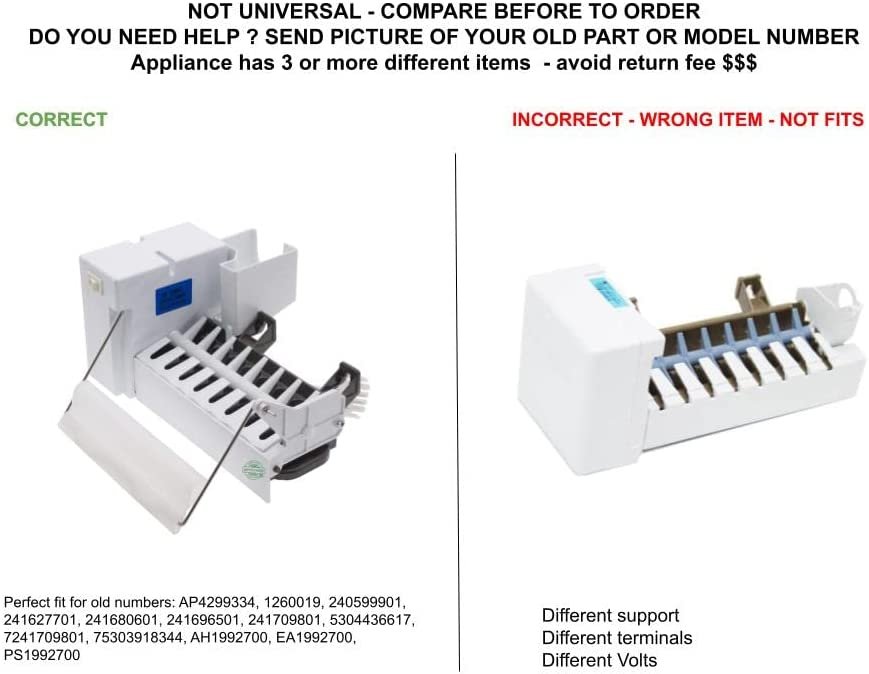 GLOB PRO SOLUTIONS AP4299334 PS1992700 EAP1992700 PD00000255 CKD3023 Ice Maker Kit