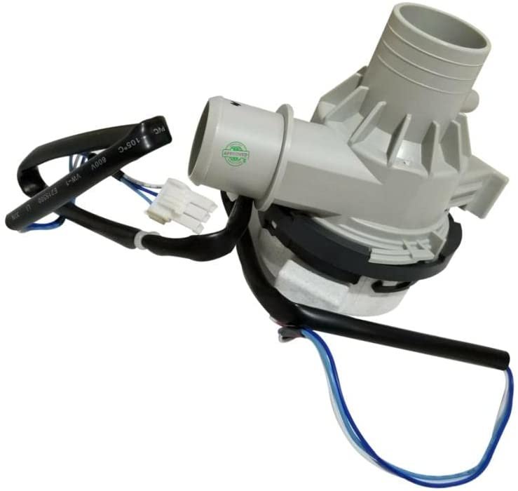 GLOB PRO SOLUTIONS AHA75673401 CKD1986 Washer Drain Pump 4" ¾ Length Approx. Replacement for and compatible with LG Heavy DUTY