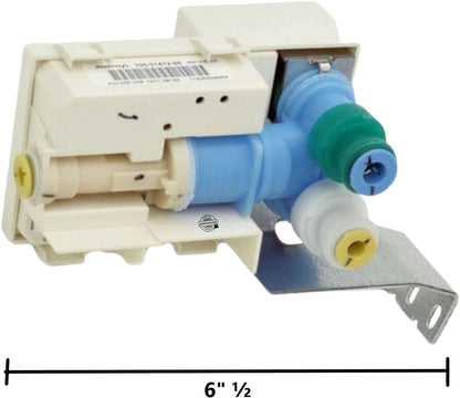 GlobPro PD00051276 AP6007332 PS11740446 EAP11740446 Fridge Water Inlet Valve 6" ½ length Approx. Replacement for and compatible with Kenmore Whirlpool Maytag Heavy DUTY