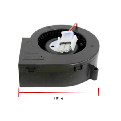 GLOB PRO SOLUTIONS AP5736519 PS3513355 EAP3513355 PD00028415 CKD2713 Refrigerator Blower Fan Duct 4" Length Approx. Replacement for and Compatible with General Electric Heavy Duty