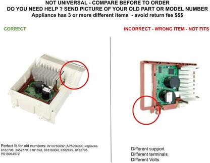 GLOB PRO SOLUTIONS AP5956390 EAP10064572 PS10064572 PD00006838 CKD3379 Motor Control Unit