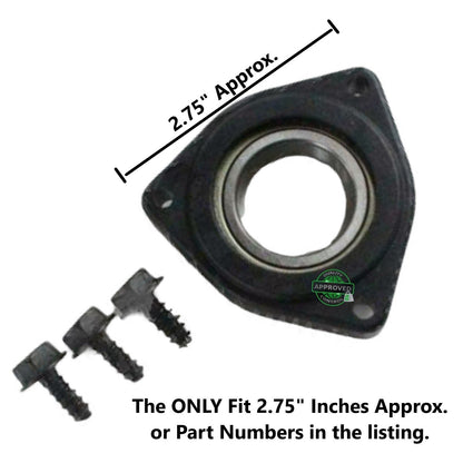GlobPro 12001562 Washer Lower Bearing Assembly snuber ring 3 Screw Replacement for and compatible with Maytag Crosley Magic Chef Amana Heavy DUTY