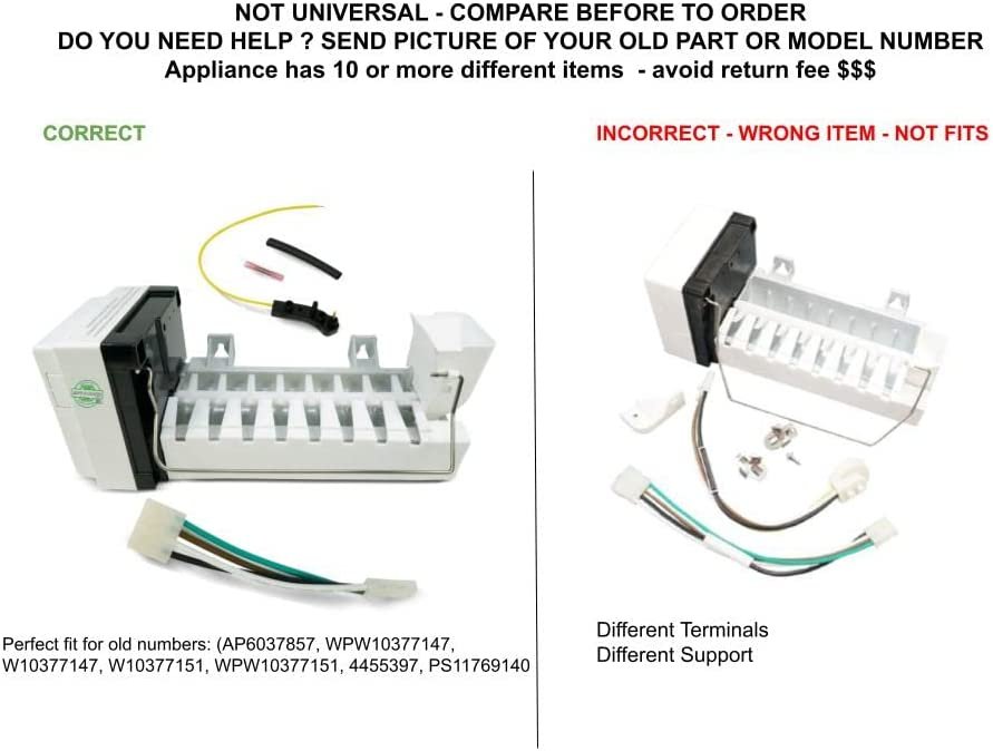 GLOB PRO SOLUTIONS AP6037857 PS11769140 EAP11769140 PD00032759 CKD5258 Ice Maker Kit