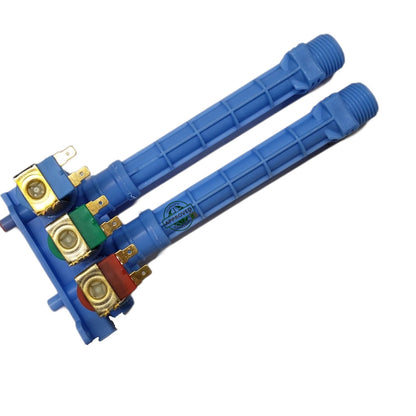 GlobPro 134866600 134371210 Washer Water Valve 9" ½ length Approx. Replacement for and compatible with Frigidaire Crosley Kenmore Heavy DUTY