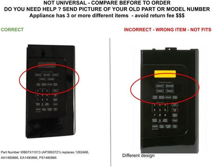 GLOB PRO SOLUTIONS AP3993721 AH1480866 EA1480866 PS1480866 CKD4784 Control Panel Assembly