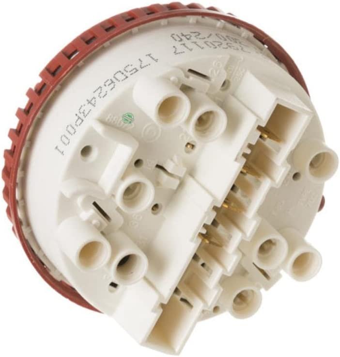GLOB PRO SOLUTIONS WH12X10412 CKD2670 Washer Pressure Switch 4" Length Approx. Replacement for and compatible with General Electric Heavy DUTY