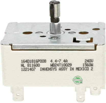 GLOB PRO SOLUTIONS 769696 CKD5401 Surface Burner Switch