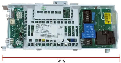 GLOB PRO SOLUTIONS W10810427 CKD1357 Dryer Control Board Fit old #s w10810427 REV B Fits A/C/D/E/F/G/H/IJ W10847946 Replacement for and compatible with Heavy DUTY