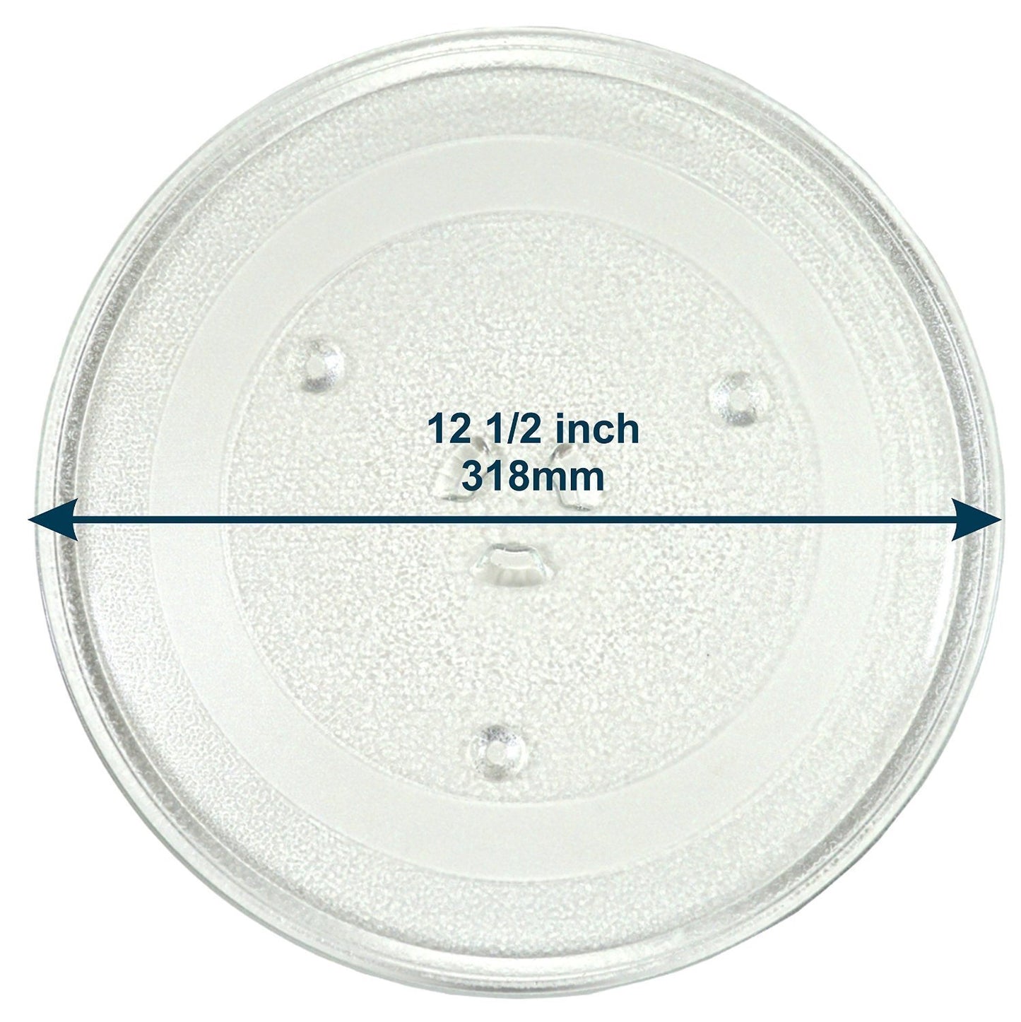 WB49X683GE Microwave 12 1/2 Glass Turntable Tray