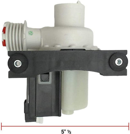 GLOB PRO SOLUTIONS 134051300 CKD2330 Washer Drain Pump 5" ½ Length Approx. Replacement for and compatible with Frigidaire Heavy DUTY