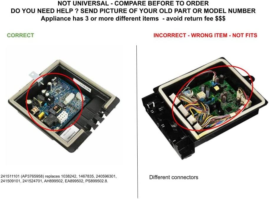 GLOB PRO SOLUTIONS 240596301 1467835 241509101 241524701 CKD3581 Main Control Board