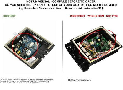 GLOB PRO SOLUTIONS 240596301 1467835 241509101 241524701 CKD3581 Main Control Board