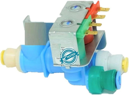 GLOB PRO SOLUTIONS AP3044061 PS322172 AH322172 EA322172 CKD1385 Fridge Water Valve fits 2 Coil Replacement for and compatible with KitchenAid Heavy DUTY