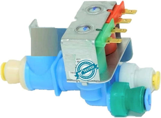 GLOB PRO SOLUTIONS AP3044061 PS322172 AH322172 EA322172 CKD1385 Fridge Water Valve fits 2 Coil Replacement for and compatible with KitchenAid Heavy DUTY