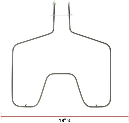 GLOB PRO SOLUTIONS WB44T10010 CKD1314 Range Bake Element 18" ¼ Length Approx. Replacement for and compatible with General Electric Heavy DUTY