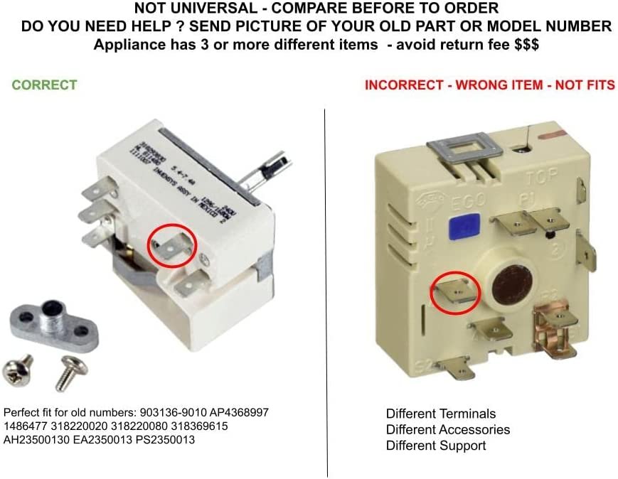 GLOB PRO SOLUTIONS 903136-9010 CKD4435 Surface Element Switch Kit