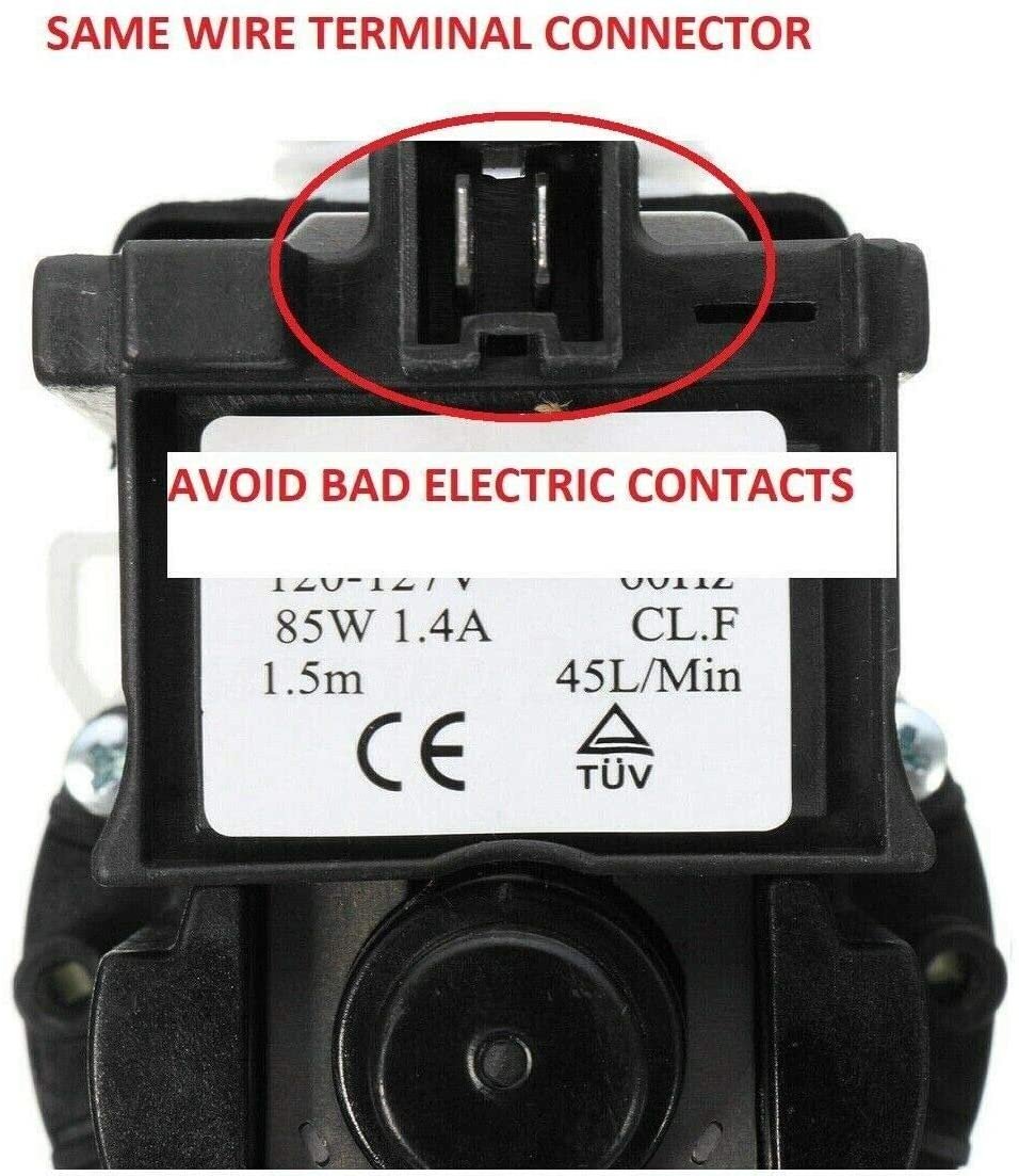 EQUIPMENT DOCTOR US Washer Water Pump Motor Mod: M75 461970228513 Compatible for OEM