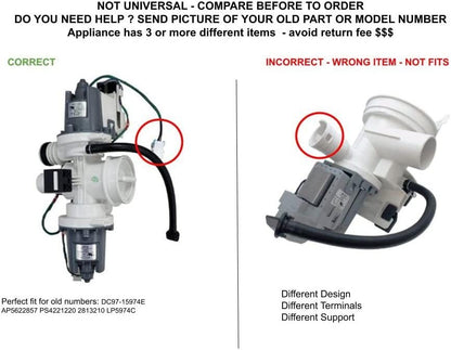 GLOB PRO SOLUTIONS AP5622857 PS4221220 CKD5929 Assy Pump Drain