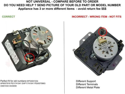 GLOB PRO SOLUTIONS AP6007916 PS11741041 EAP11741041 PD00070663 CKD4565 Timer