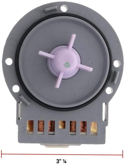 GLOB PRO SOLUTIONS AP5620091 PS3652448 EAP3652448 PD00001786 CKD1920 Washer Circulation Pump Motor 3" ¼ Length Approx. Replacement for and compatible with Kenmore LG Heavy DUTY