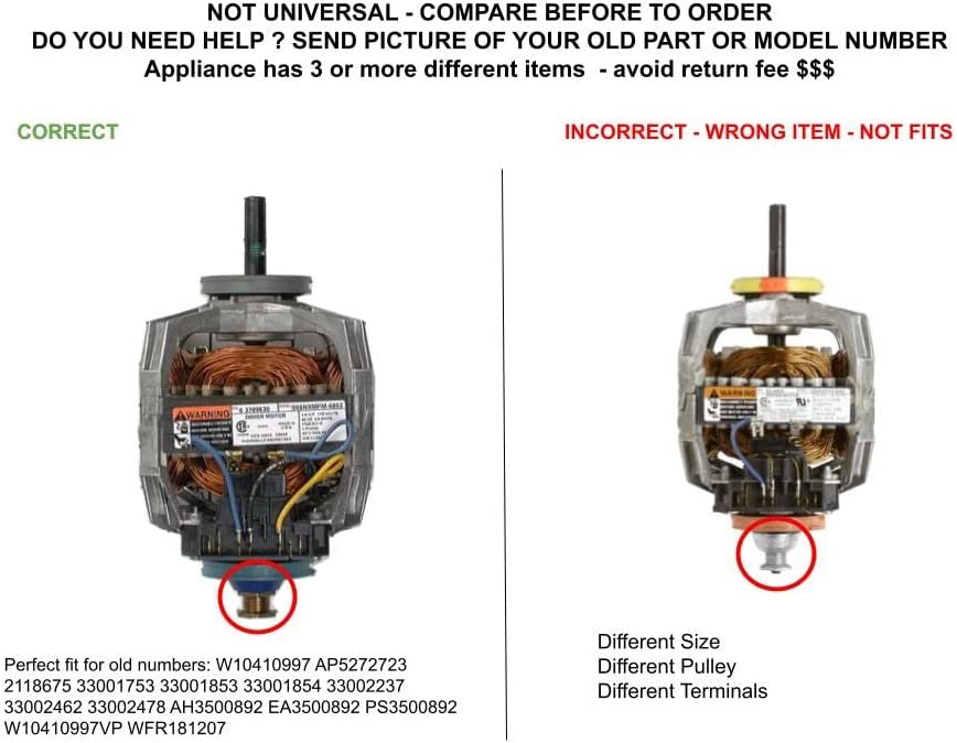 GLOB PRO SOLUTIONS 63715110 S58SVMWM-7021 CKD4209 Drive Motor