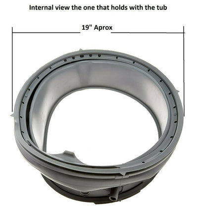 Global Solutions - 134515300 Washer Door Boot gasket Seal 19" Fits PS1148773 ...