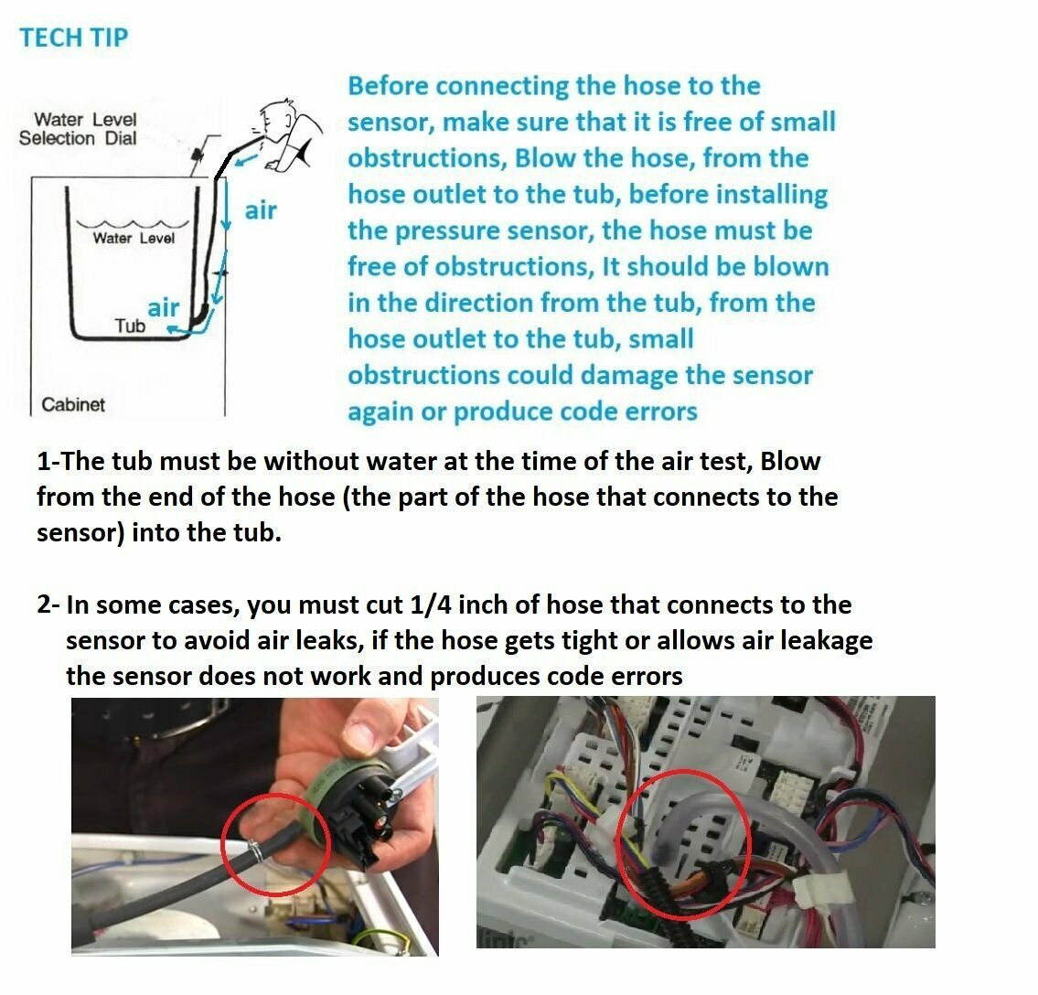 ORIGINAL-2-3DaysDelivery-W10415587 Kenmore Pressure Switch WPW10415587