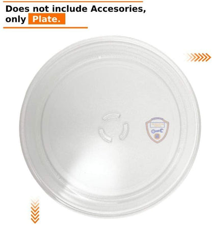EQUIPMENT DOCTOR US Microwave Tray Glass Plate for Cooking Approximately 16"