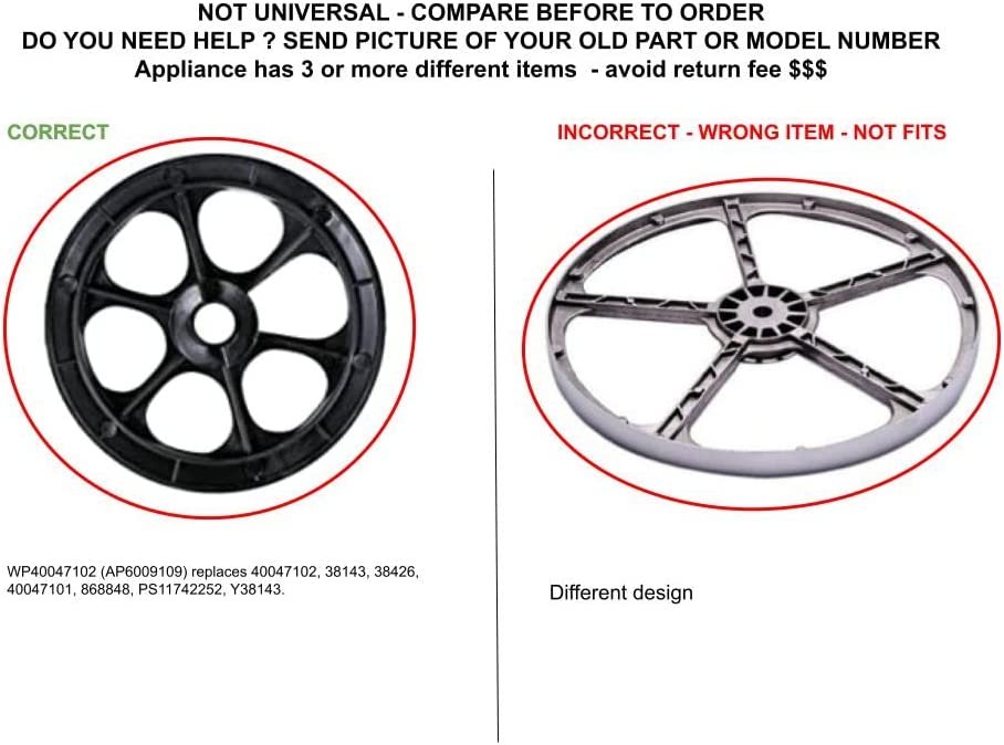 GLOB PRO SOLUTIONS WP40047102 CKD3782 Drive Pulley