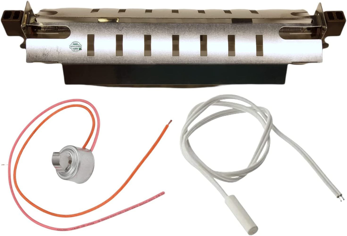 GlobPro WR51X0342 WR51X0371 WR51X0442 WR51X0463 Fridge Defrost Heater Kit 9" length Approx. Replacement for and compatible with General Electric Heavy DUTY