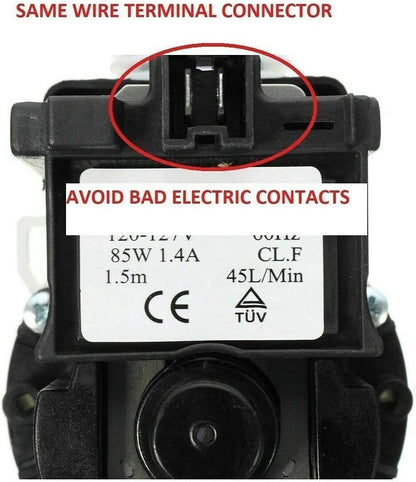 GLOB PRO SOLUTIONS AP6022536 EAP11755869 PS11755869 PD00029354 CKD2151 Washer Front Load Water Drain Pump Replacement for and compatible with Whirlpool Heavy DUTY