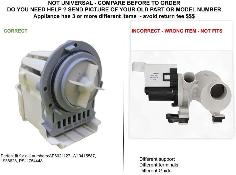 GLOB PRO SOLUTIONS 461970228513 CKD4711 Drain Pump