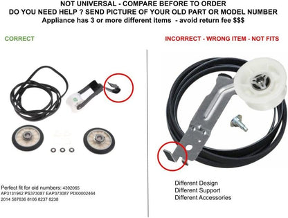 GLOB PRO SOLUTIONS AP3131942 PS373087 EAP373087 PD00002464 CKD6054 Dryer Repair Kit