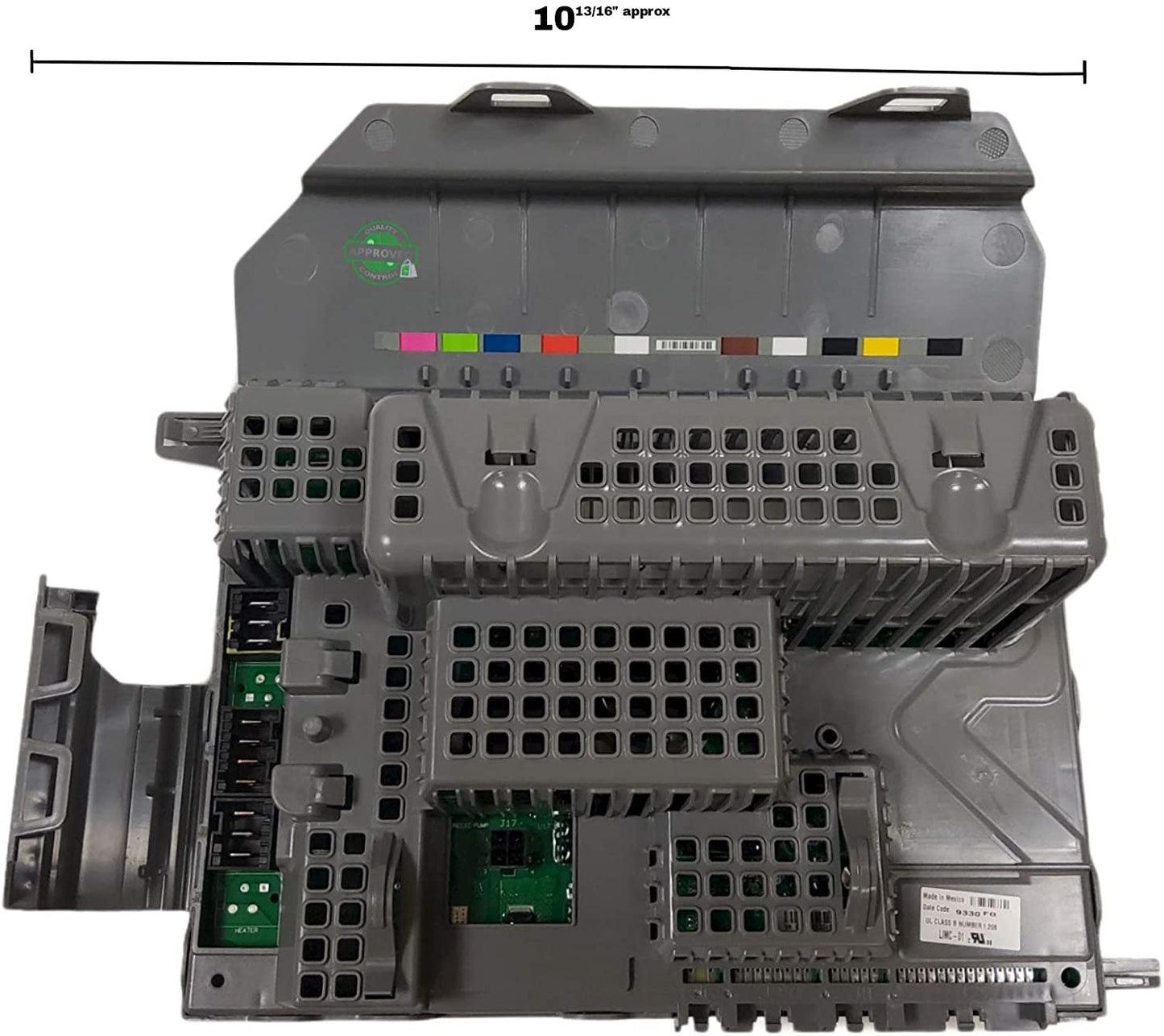 GlobPro W10735683-W10909372-WPW10735683 Washer Main Control Board Front Load 10 13/16 length Approx. Replacement for and compatible with Whirlpool Heavy DUTY