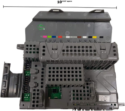 GlobPro W10735683-W10909372-WPW10735683 Washer Main Control Board Front Load 10 13/16 length Approx. Replacement for and compatible with Whirlpool Heavy DUTY