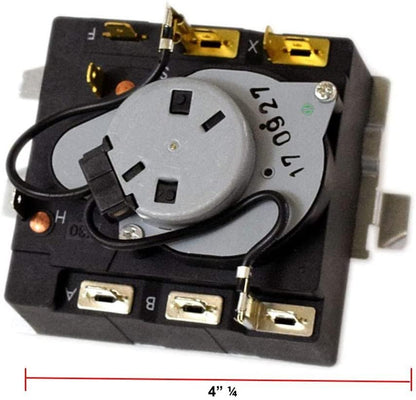 GLOB PRO SOLUTIONS WE04X24549 4546121 CKD1399 Dryer Timer 4” ¼ Length Approx. Replacement for and compatible with General Electric Heavy DUTY