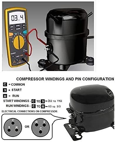 GlobPro 213615005 Fridge Relay terminal 1/4 Replacement for and compatible with LG Heavy DUTY