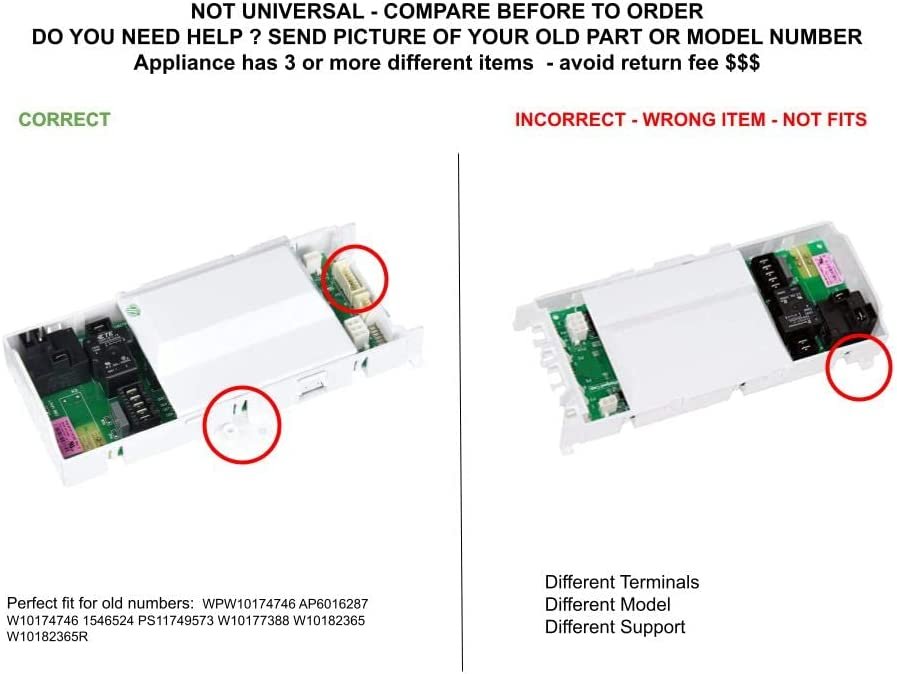 GLOB PRO SOLUTIONS AP6016287 PS11749573 EAP11749573 PD00003750 CKD4030 Main Control Board