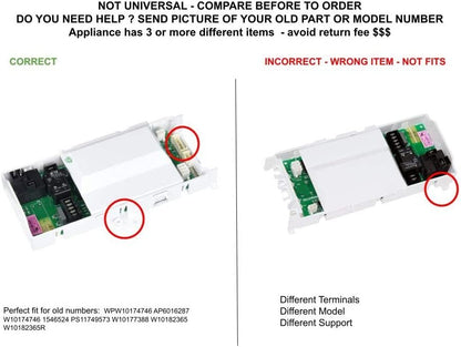 GLOB PRO SOLUTIONS AP6016287 PS11749573 EAP11749573 PD00003750 CKD4030 Main Control Board