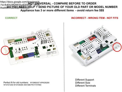 GLOB PRO SOLUTIONS AP6026285 PS11737993 EAP11737993 PD00045580 CKD4050 Control Board