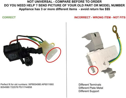 GLOB PRO SOLUTIONS WP8054980 CKD4419 Lid Switch